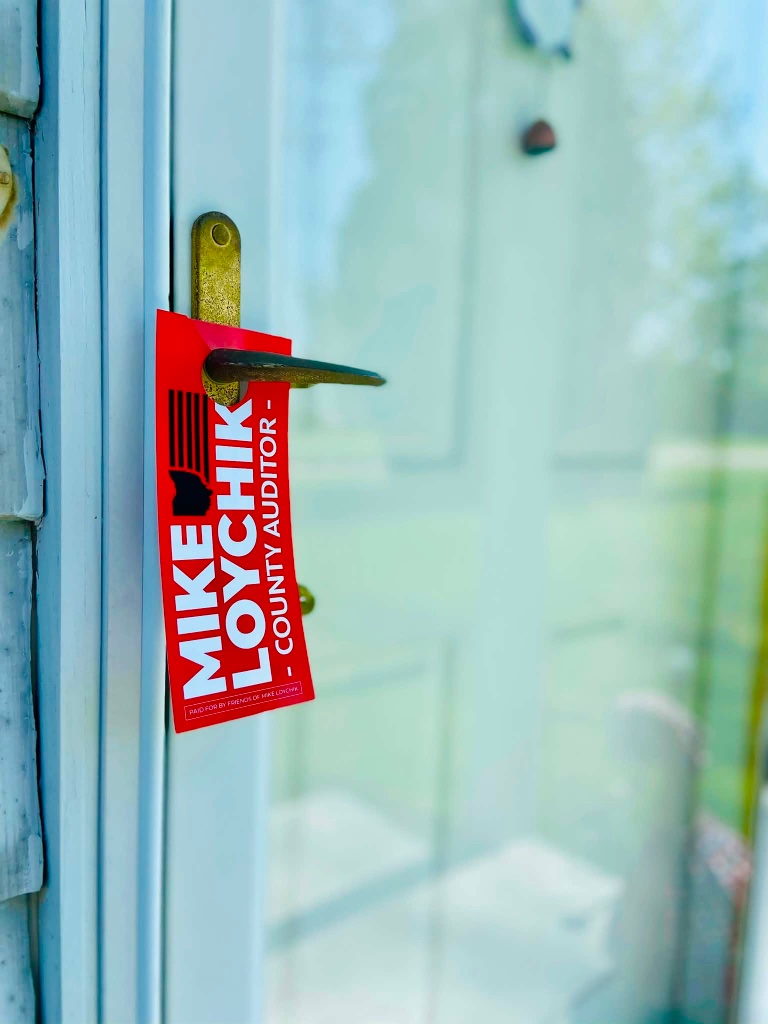 Door to door in the community