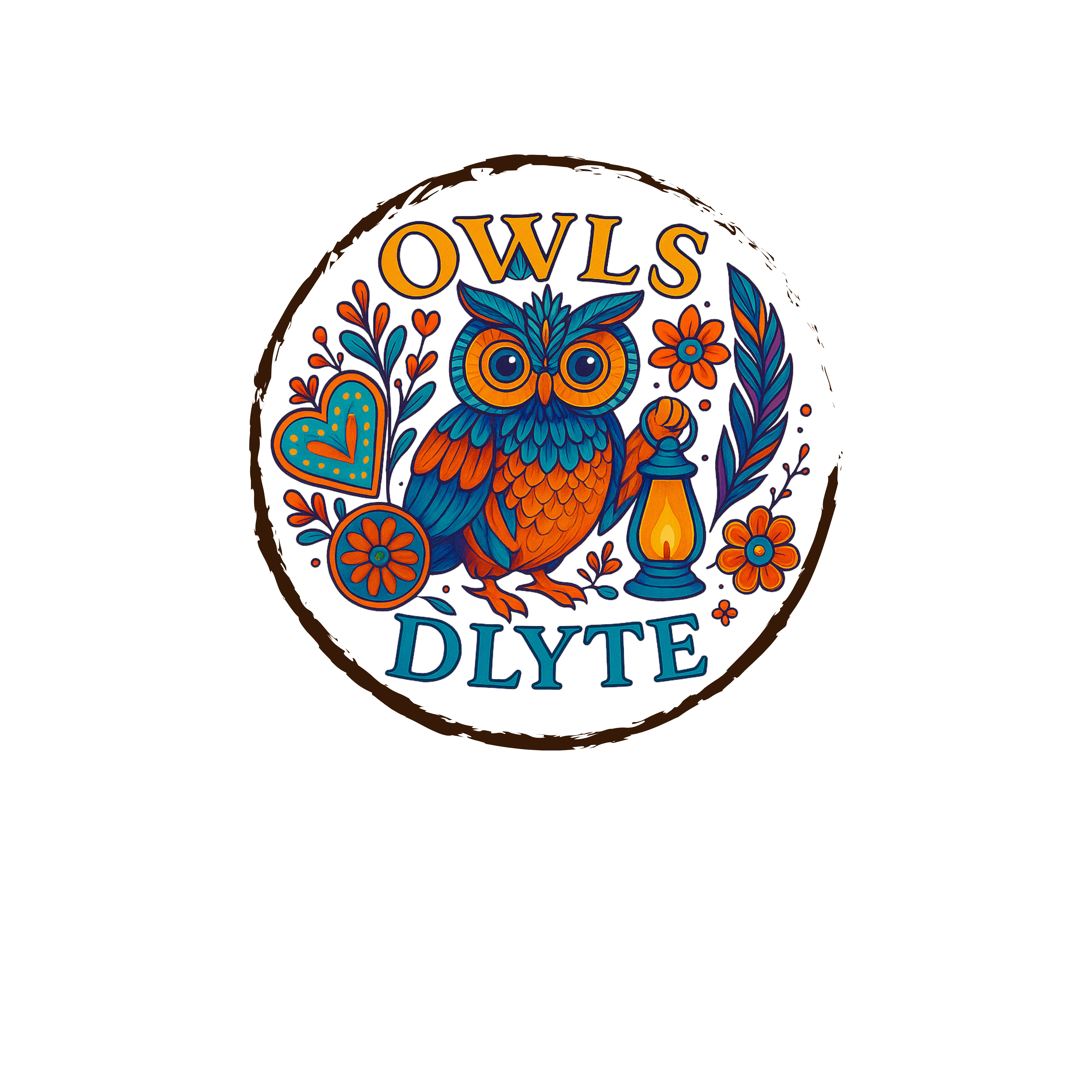 Owls Dlyte template preview