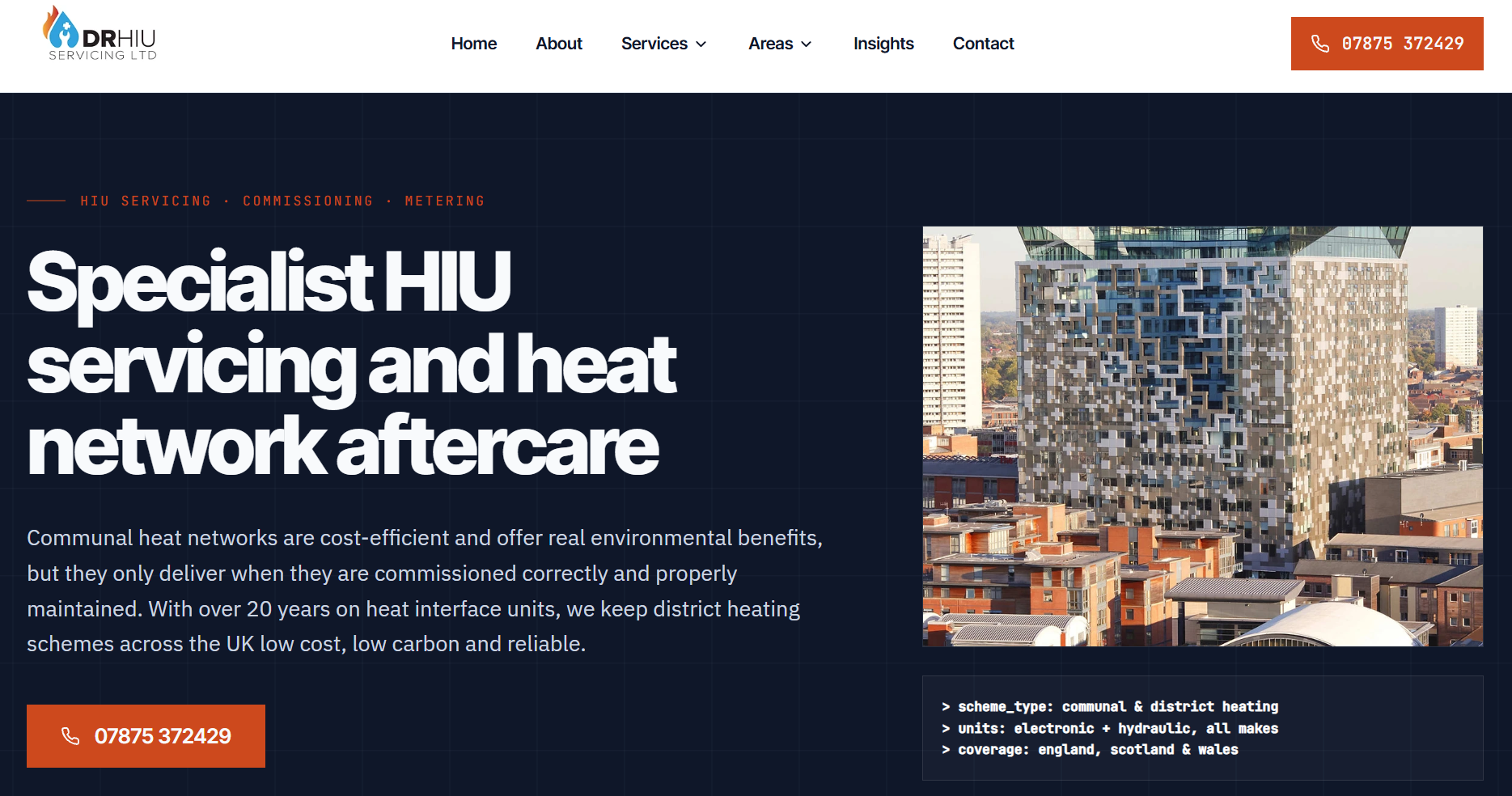 DRHIU Servicing