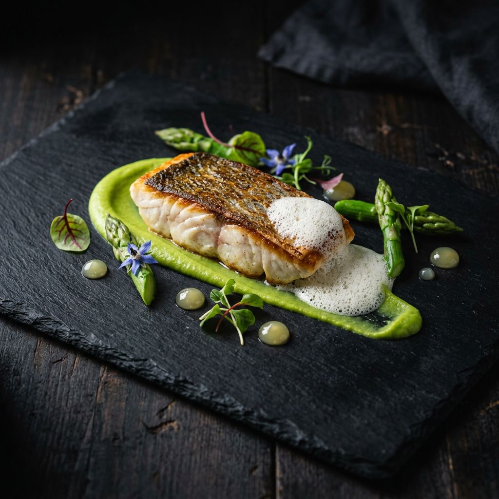 Michelin-level plated dish