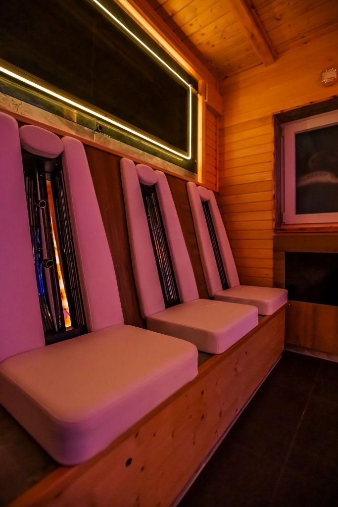 Holzofen Sauna