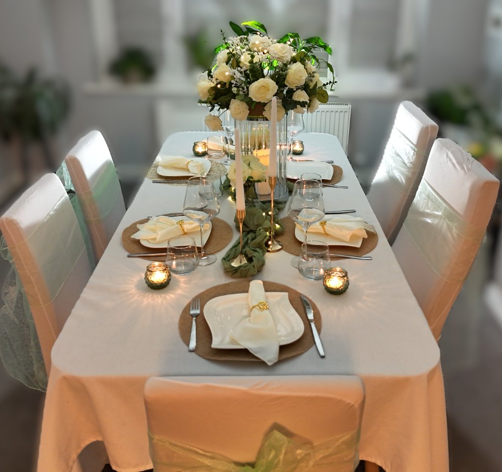 W Decor styled event setup