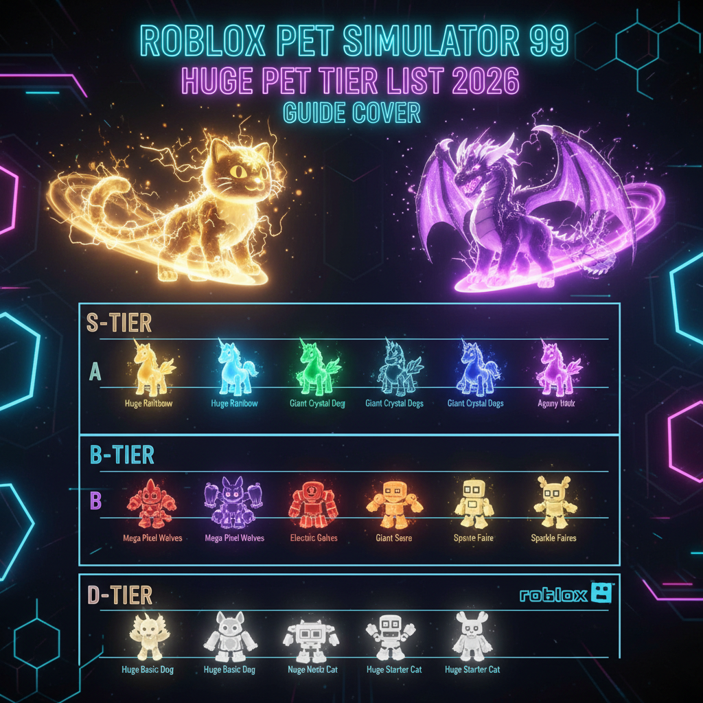 Pet Simulator 99 Huge Pet Tier List — Best Pets to Own in 2026