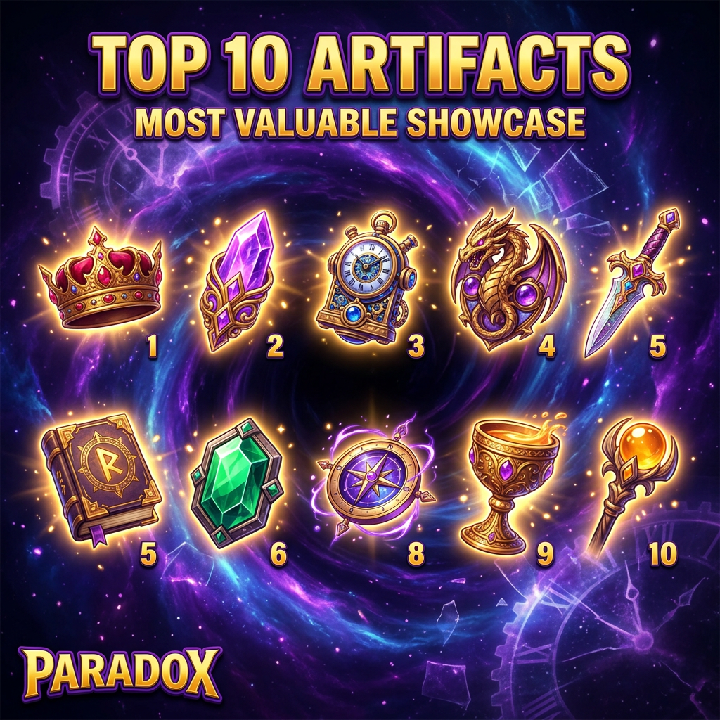 Top 10 Most Valuable Paradox Artifacts in 2026