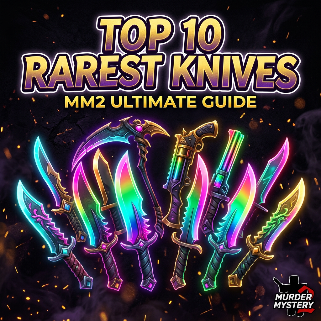 Top 10 Rarest Murder Mystery 2 Knives in 2026