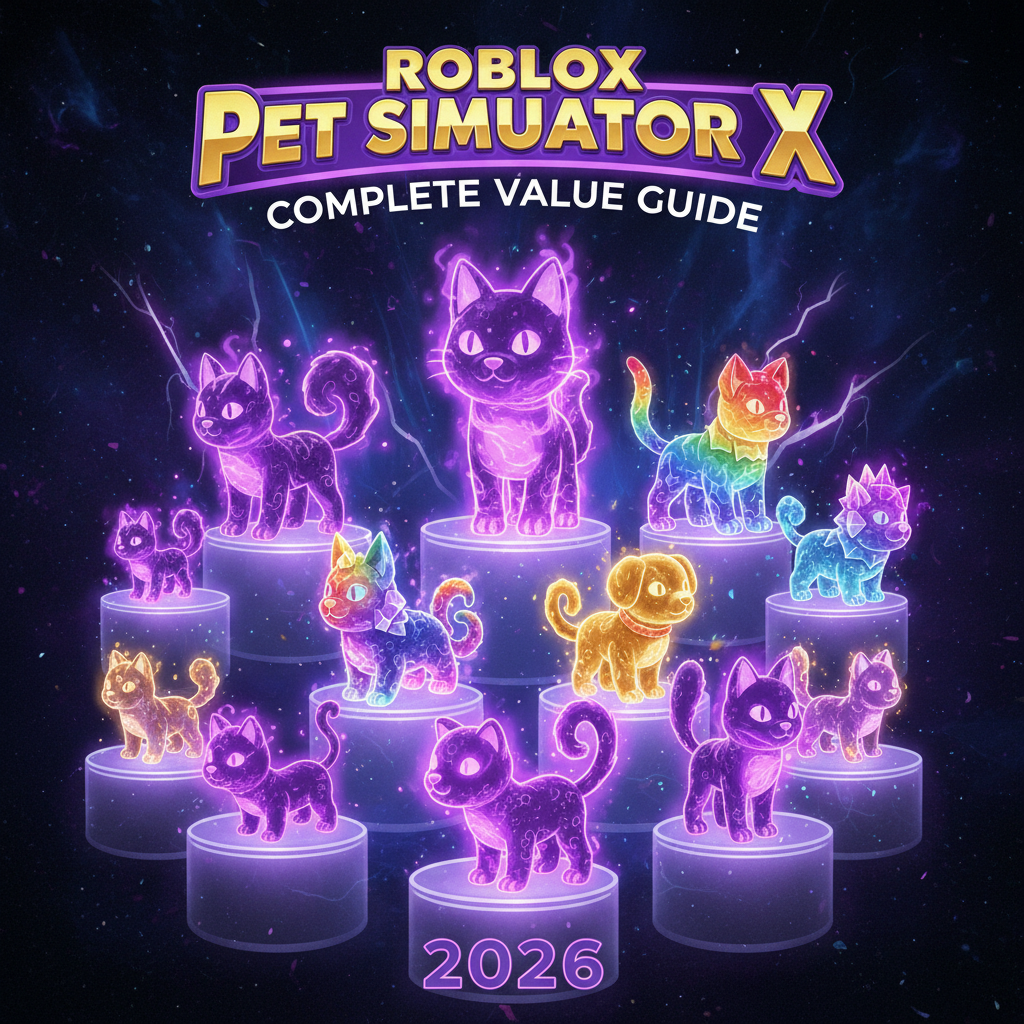 Pet Simulator X Complete Value Guide — Top Huges & DM Pets (2026)