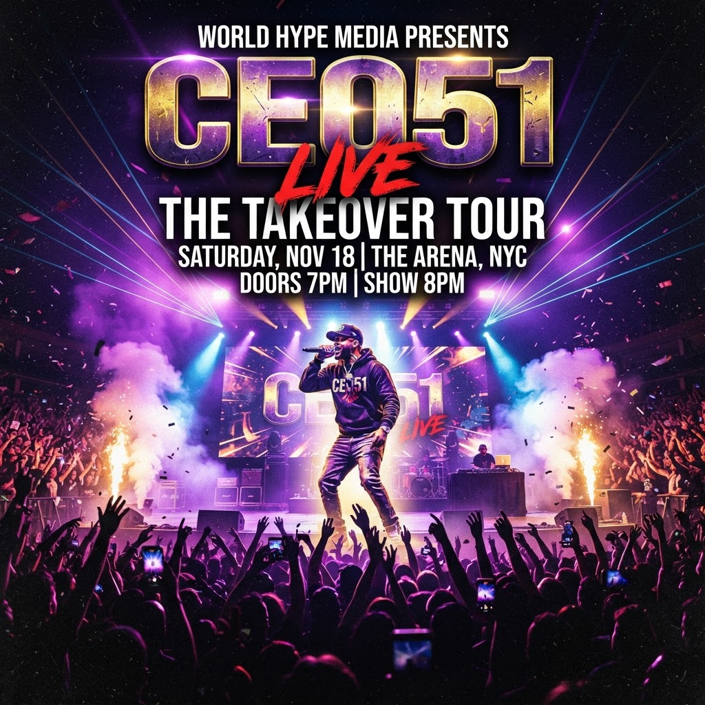 "PRE-ORDER MOW" WORLD HYPE MEDIA CEO51 LIVE AUGUST 29TH @ 4PM
