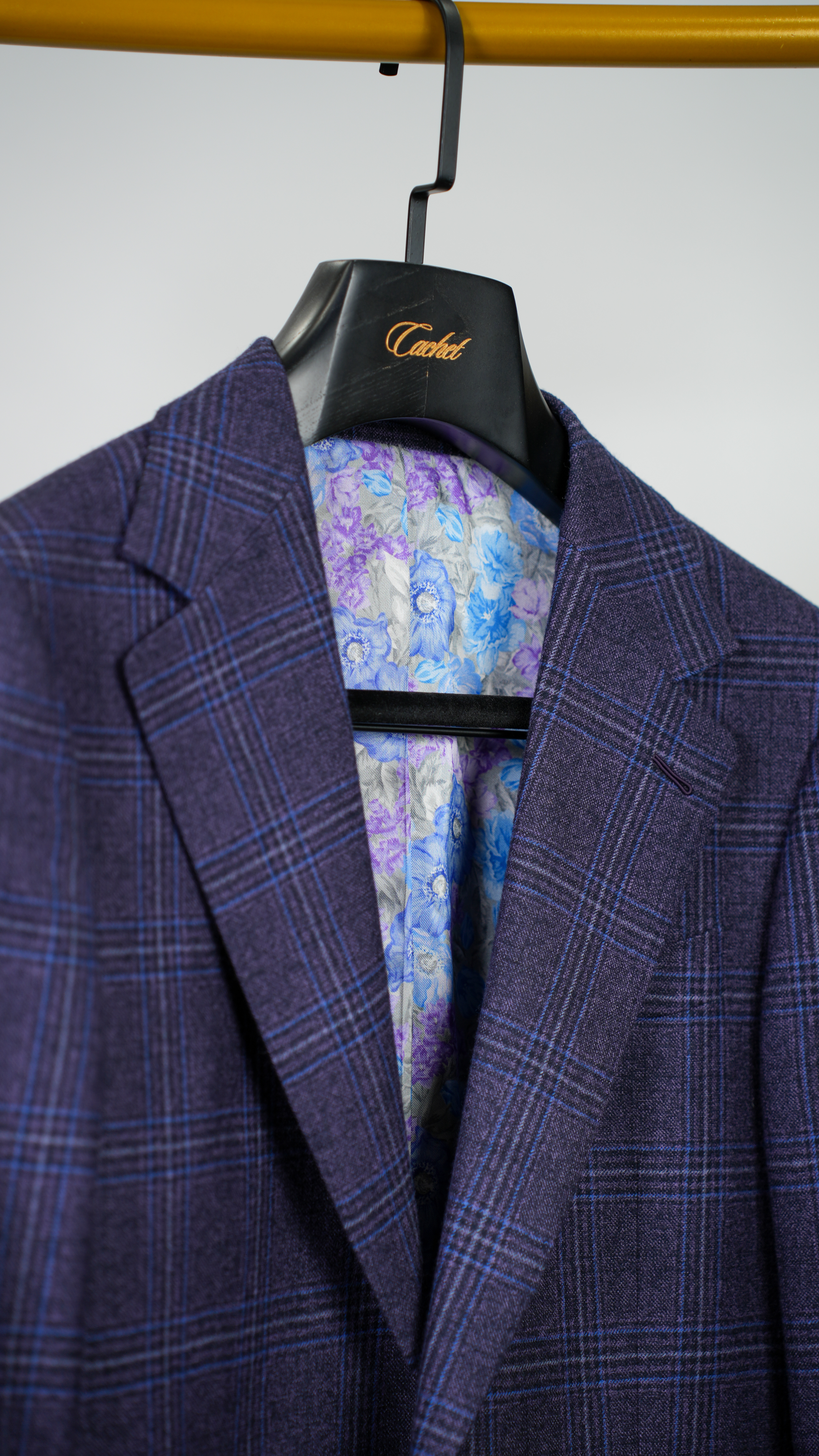 The Indigo Plaid Flannel Jacket - View 1