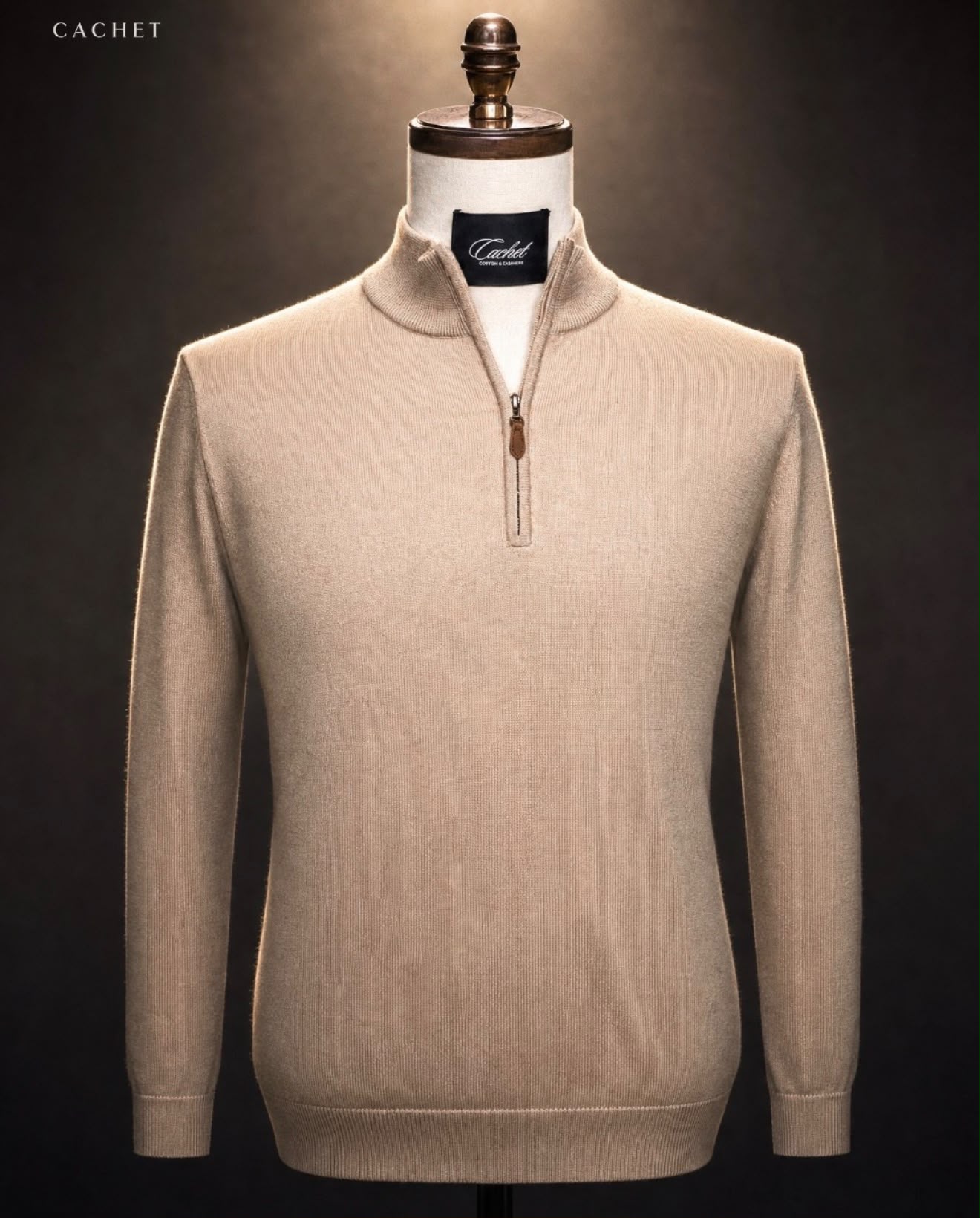 The Sand Quarter Zip - Full