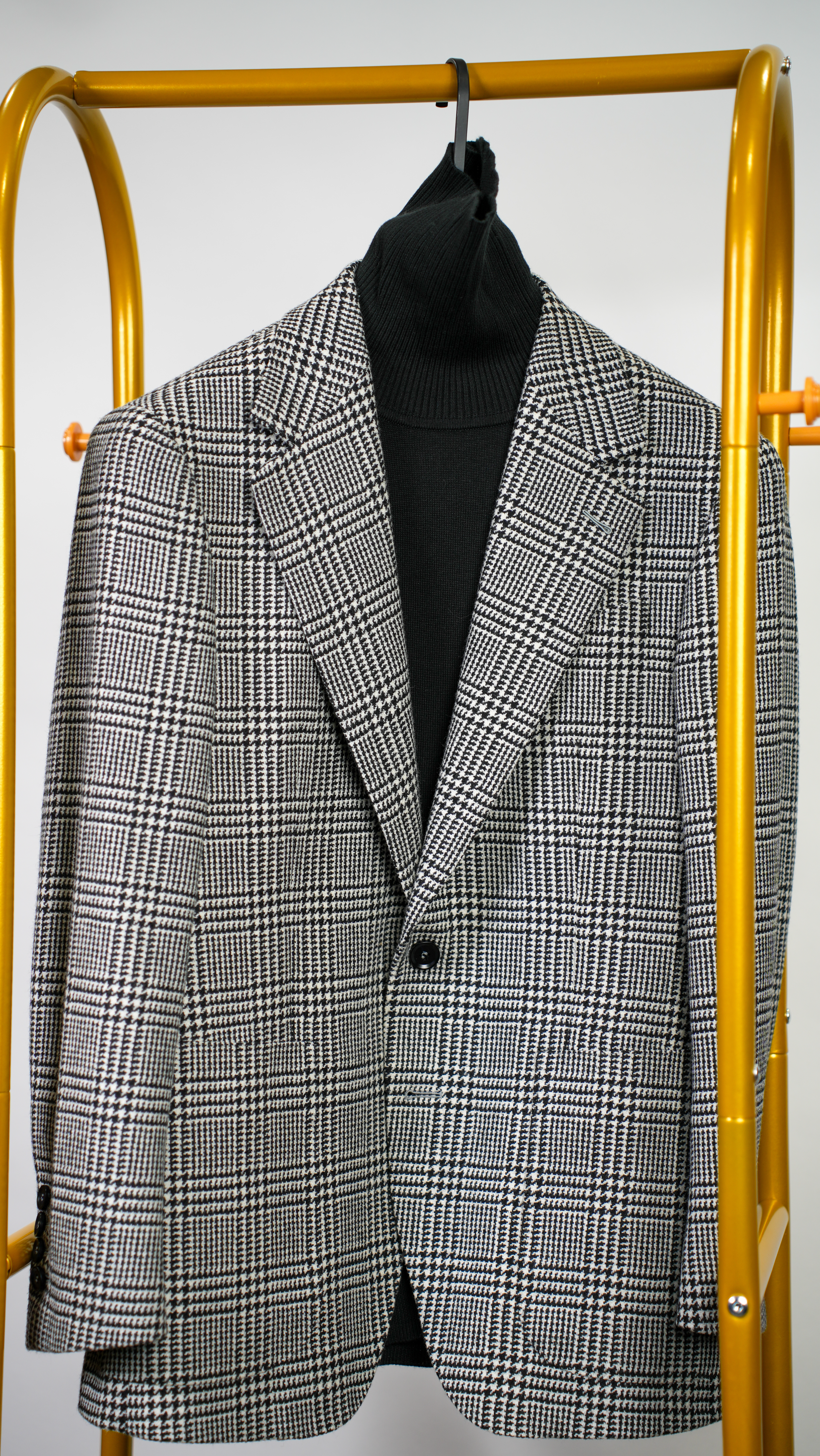 The Glen Houndstooth Flannel Jacket - View 3