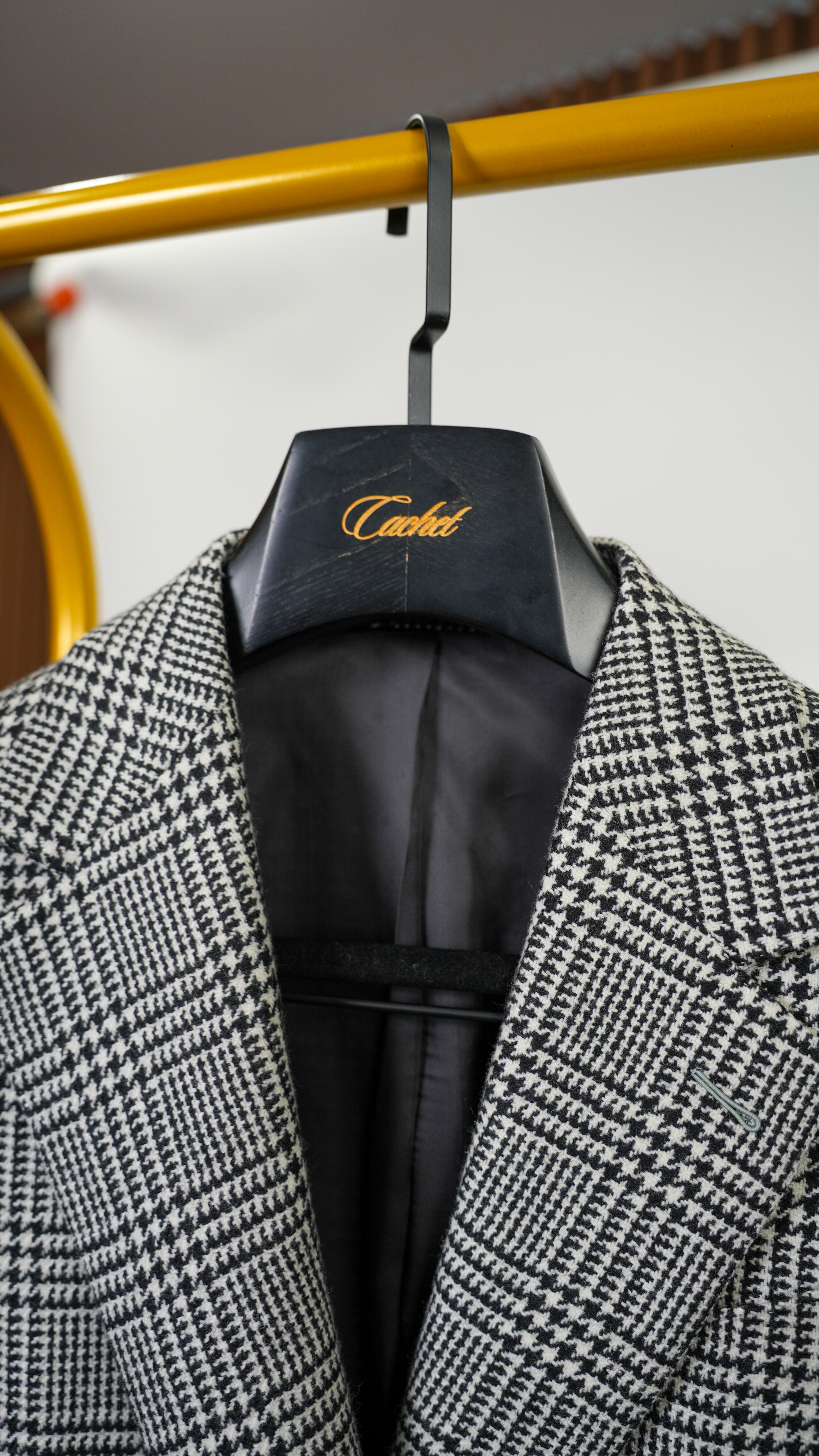 The Glen Houndstooth Flannel Jacket - View 2