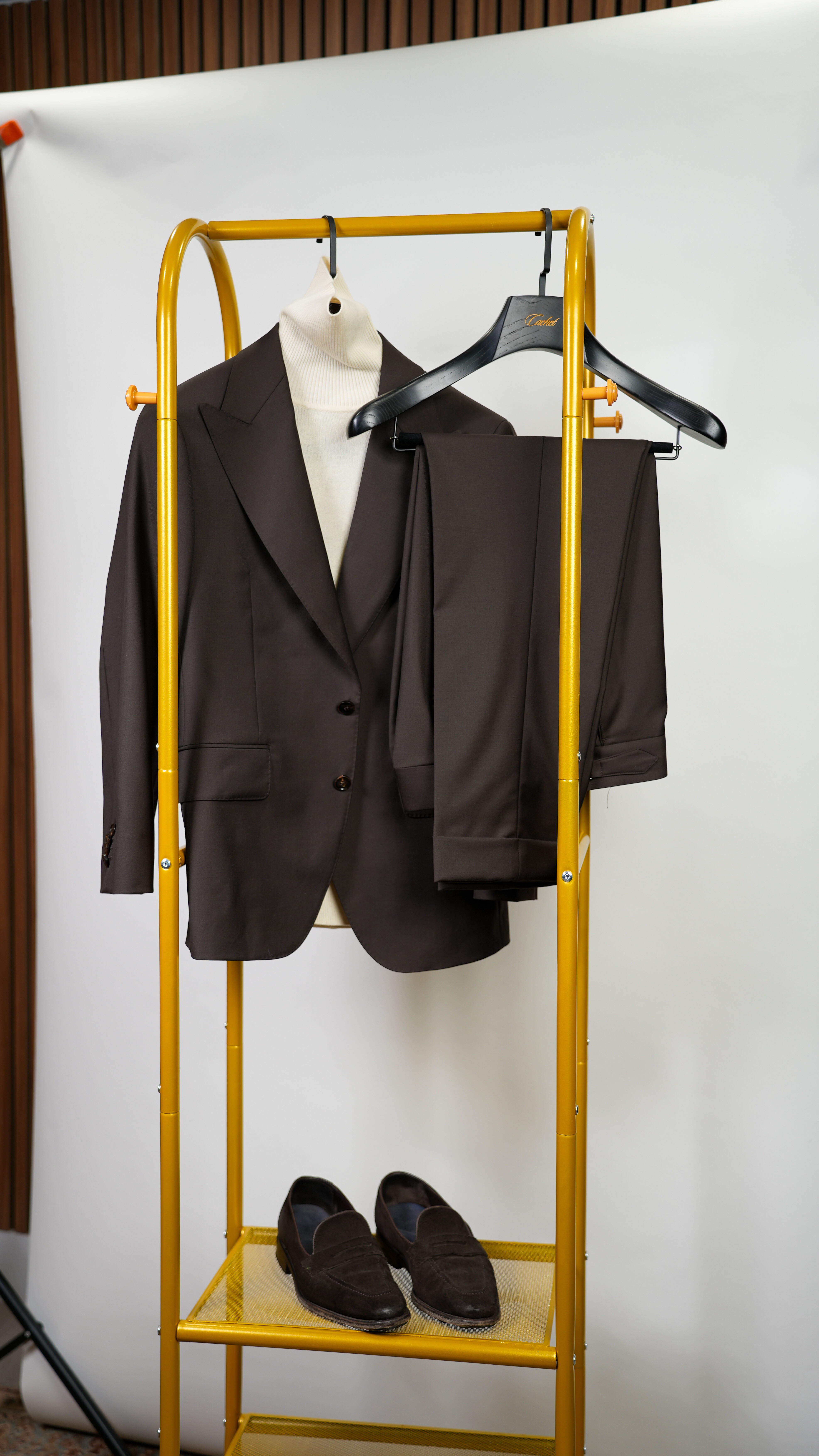 The Espresso Brown Suit - View 1