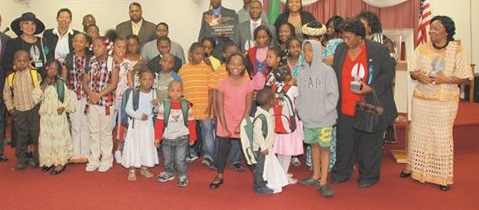 Book Bags to Kids giveaway day