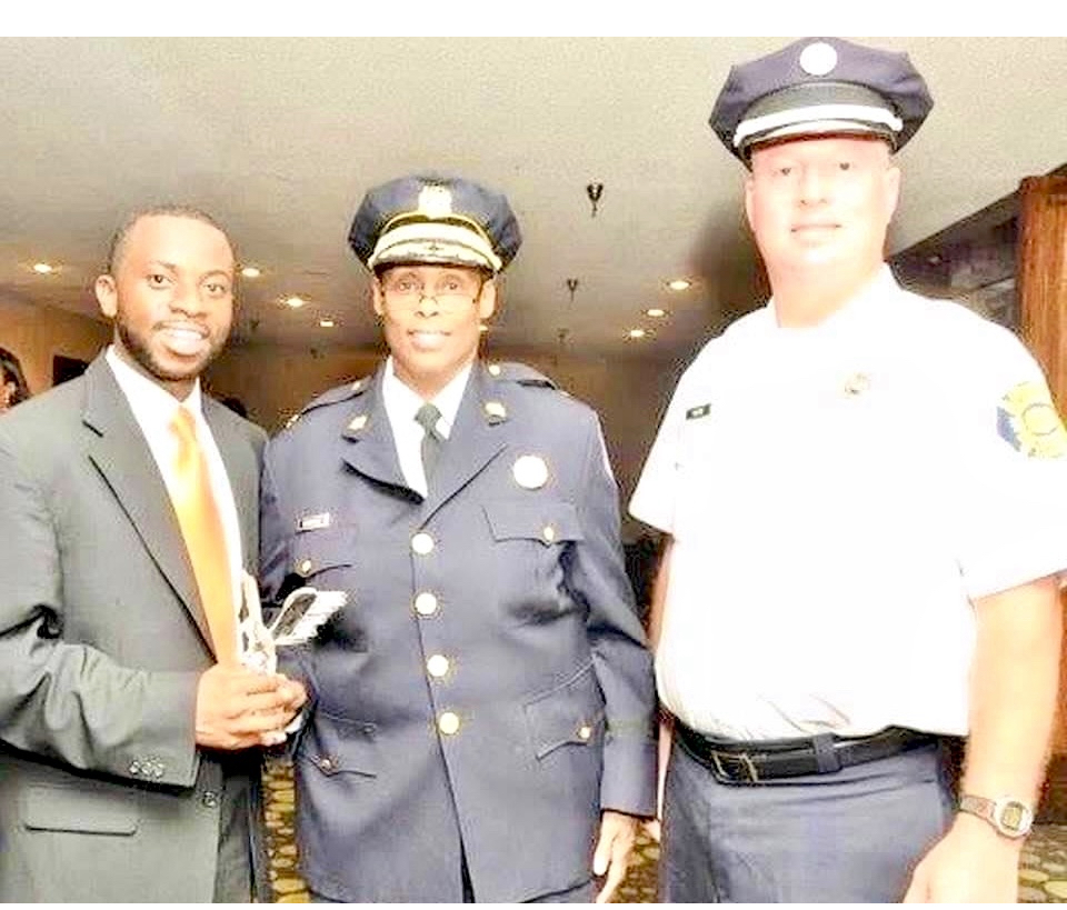 Legacy Award Ceremony with Officers