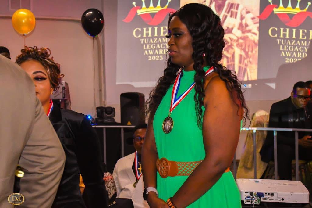 Award presentation — Chief Tuazama Legacy Awards, Philadelphia