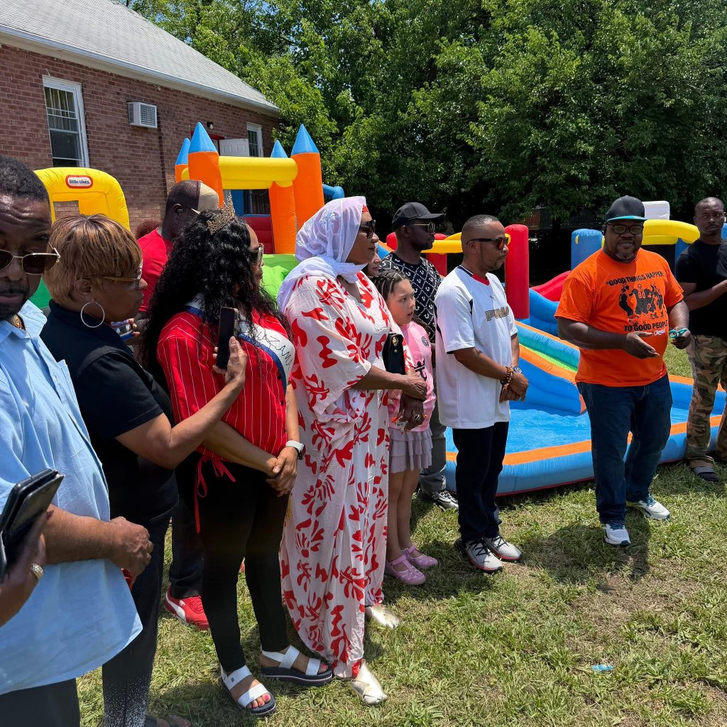 Junior TULA camp — bounce houses and playground