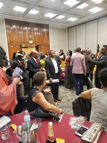Inaugural Eagle Awards — Award Handshake