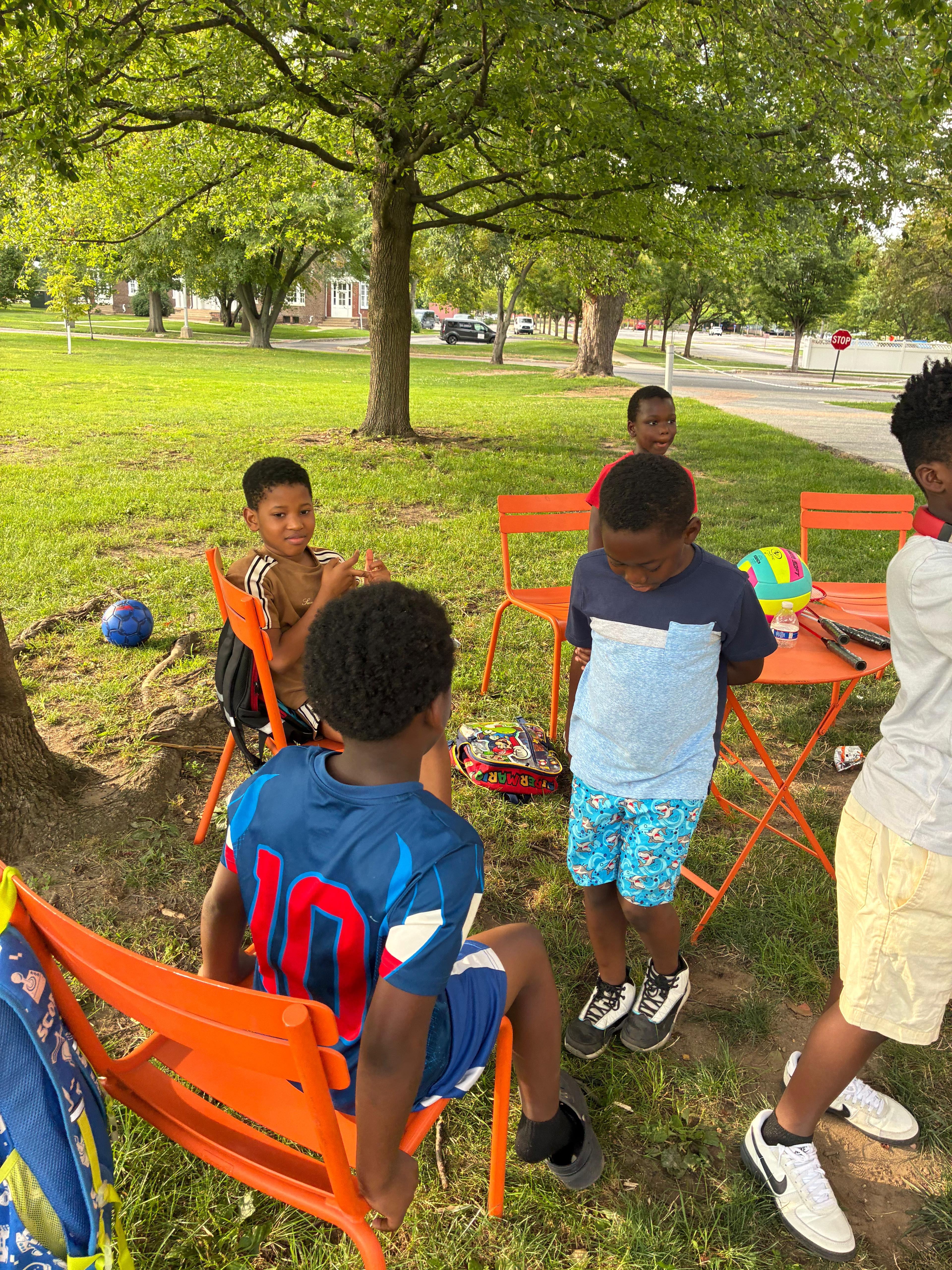 Junior TULA sports and play day at the park