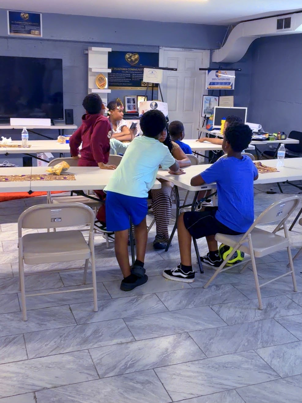 Junior TULA learning day at the center
