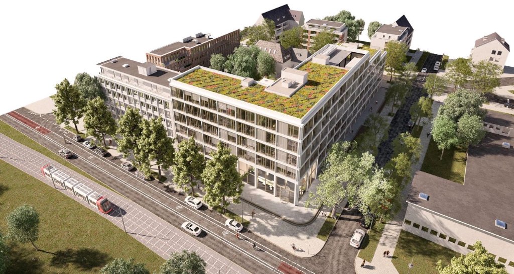 Stammhaus Köln – Generali, Vogelperspektive
