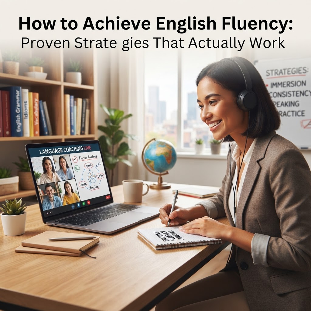 How to Achieve English Fluency: Proven Strategies That Actually Work