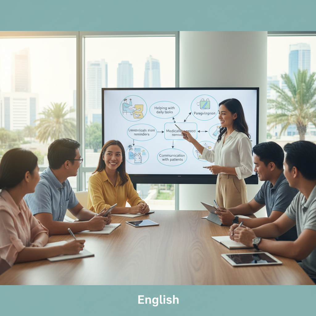 English for Filipino Caregivers in Abu Dhabi: A Practical Phrase Guide
