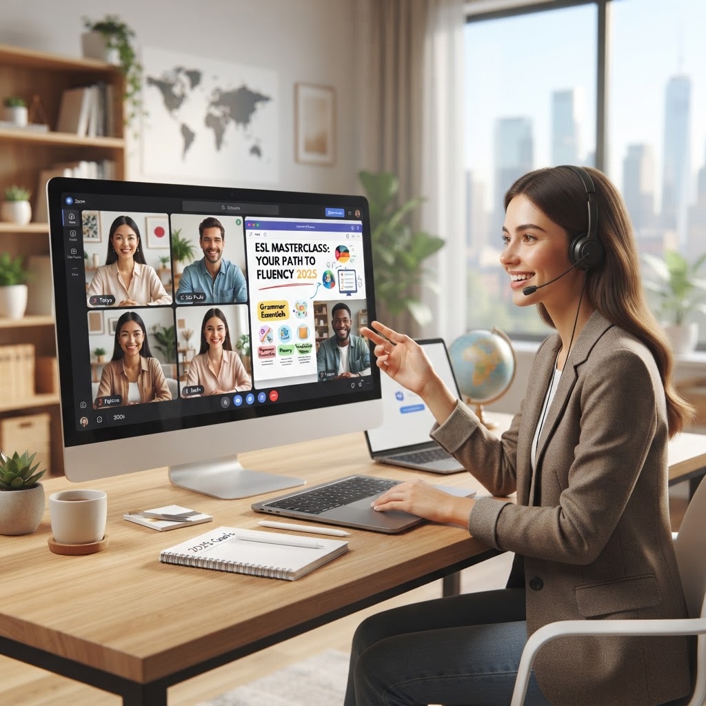 ESL Online Coaching: The Smarter Way to Master English in 2025