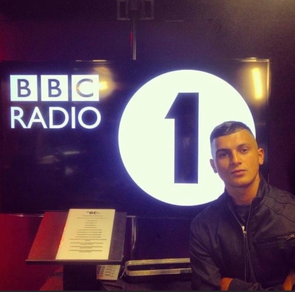 Rish during a broadcast session