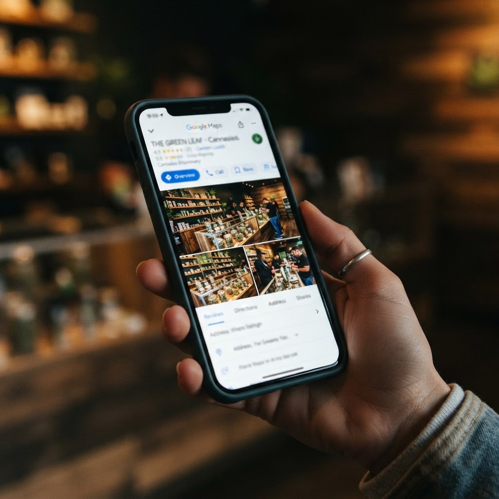 Comparison of old versus new Google Business Profile rules for cannabis dispensaries