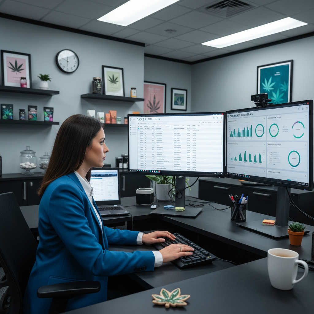 Identity verification dashboard with compliance monitoring screens