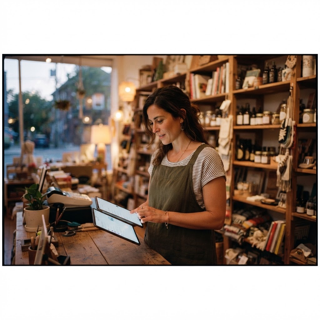 A business owner organizing real customer questions into a clearer service story