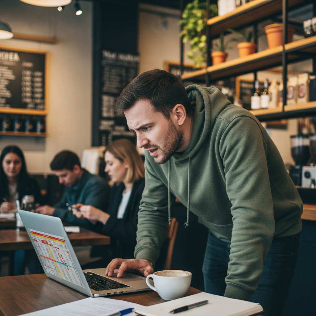 Marketer discovering data problem