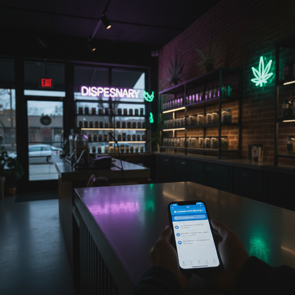 Real-world cannabis retail blends with AI-driven discovery at point of contact