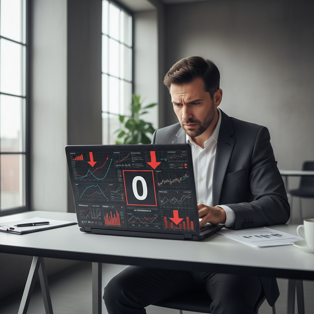 Financial analyst frustrated by ROI metrics that don't prove value