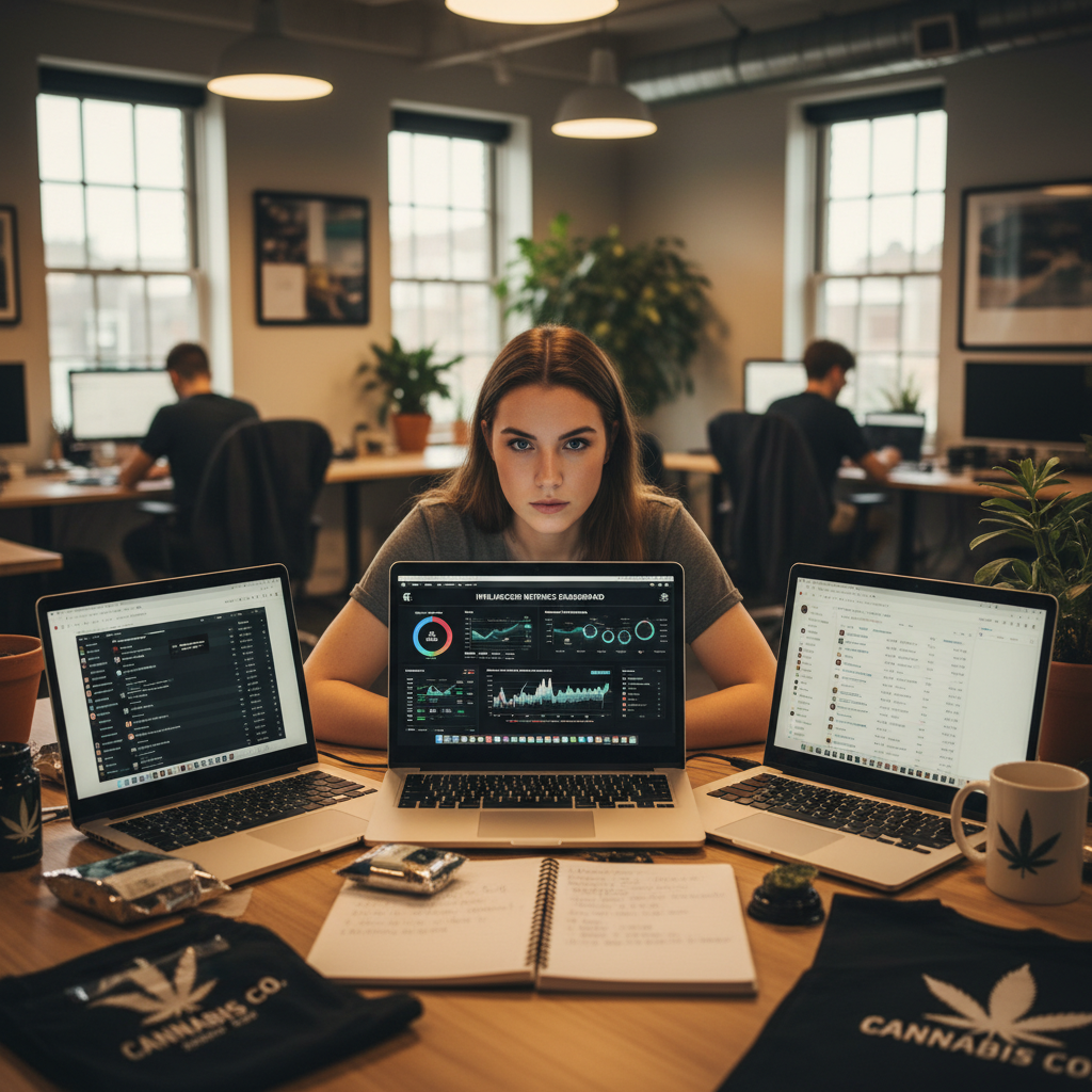Cannabis influencer content analysis