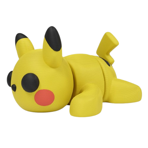 Articulated Flexi Pikachu β custom 3D printed in Dubai by RiaanPrintz
