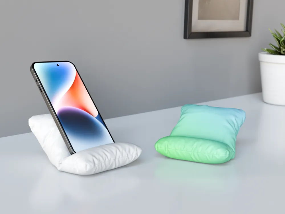 Pillow Phone Holder β custom 3D printed in Dubai by RiaanPrintz