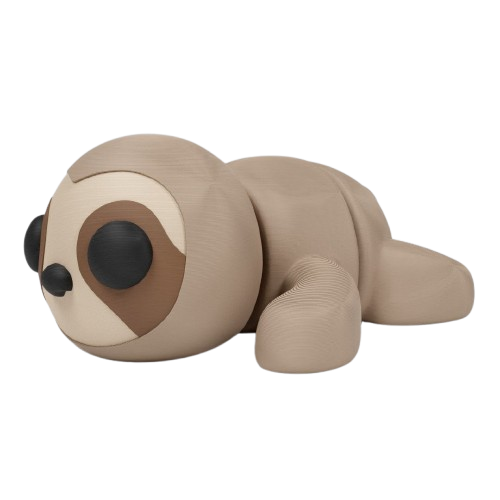 Articulated Flexi Sloth β custom 3D printed in Dubai by RiaanPrintz