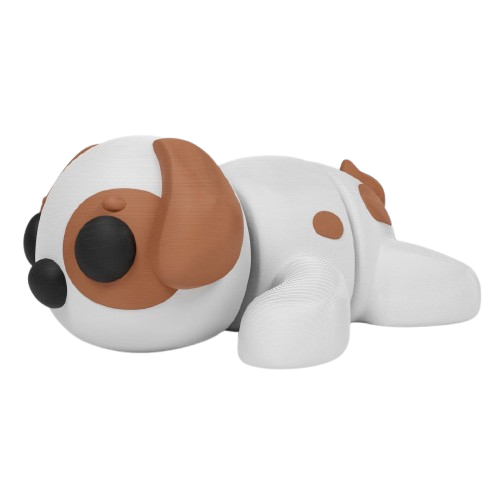 Articulated Flexi Puppy Dog β custom 3D printed in Dubai by RiaanPrintz