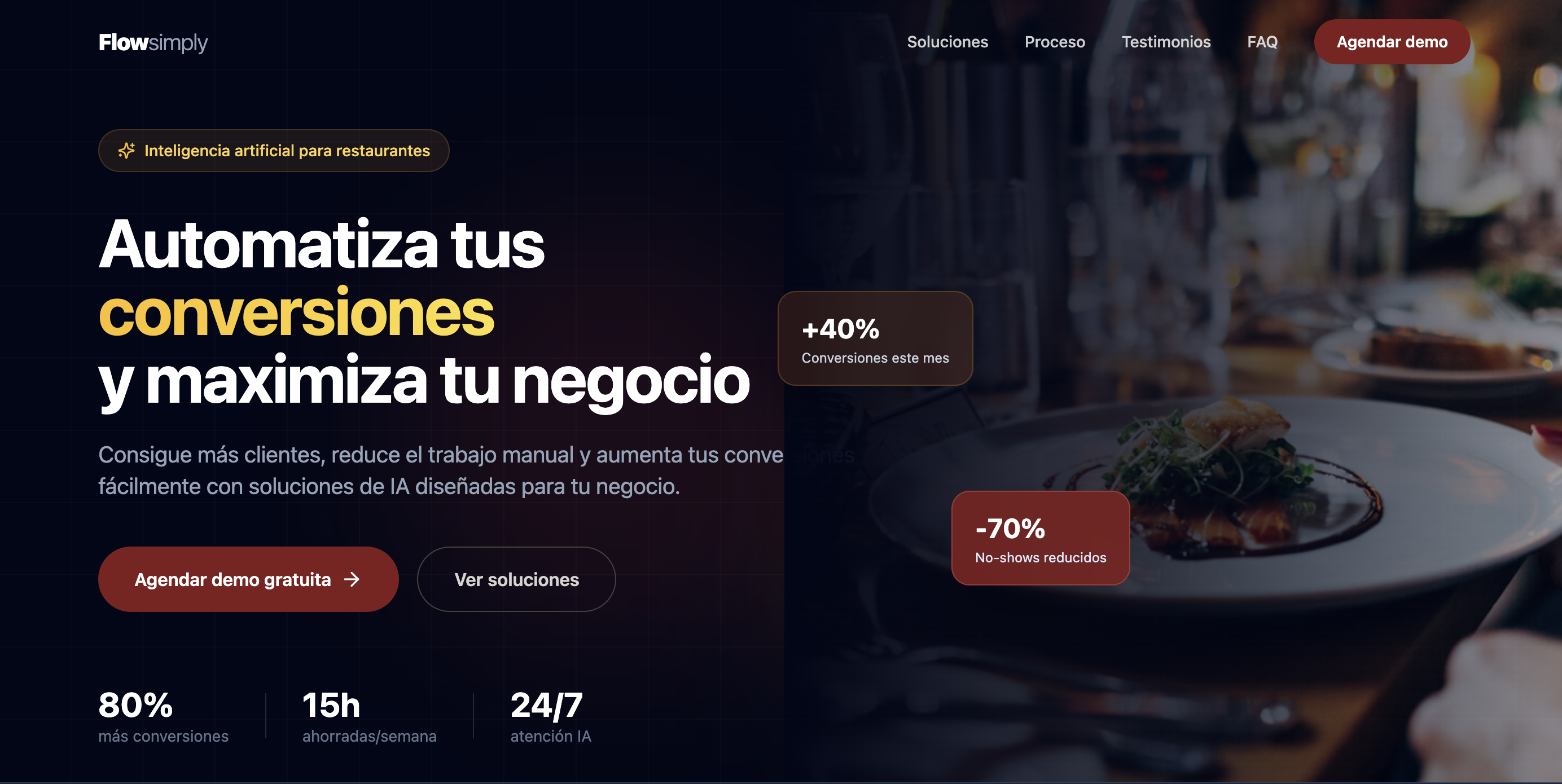 plantilla base restaurantes 1 template preview