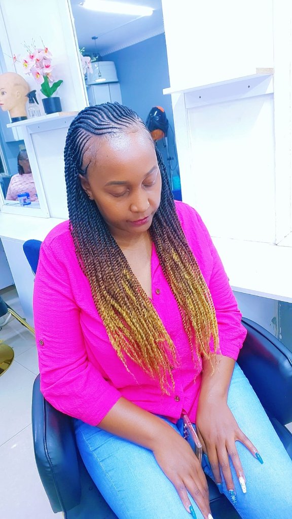 Cornrow style 33