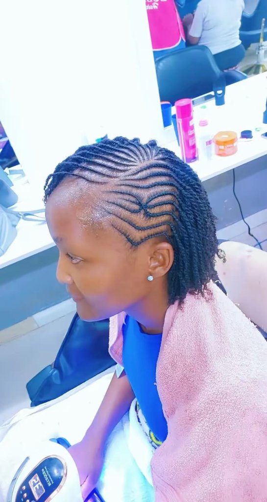 Cornrow style 11
