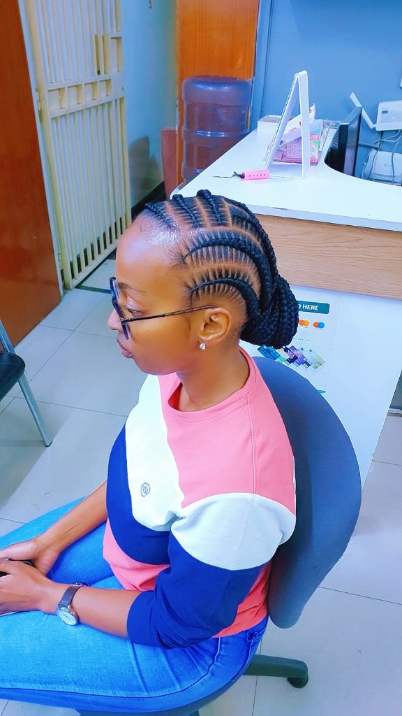 Cornrow style 91