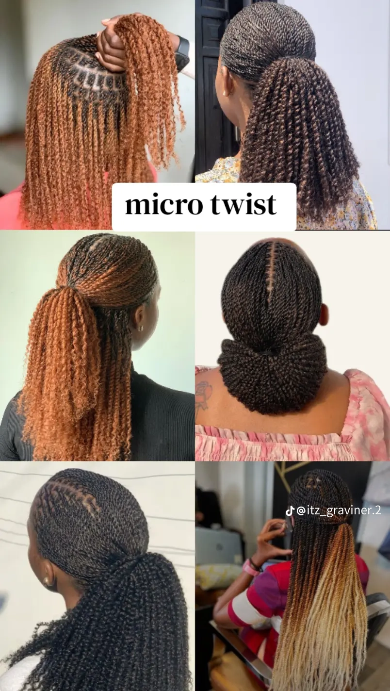 Micro twist styling — precision protective styling