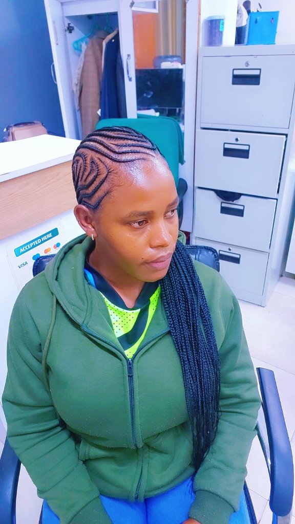 Cornrow style 81