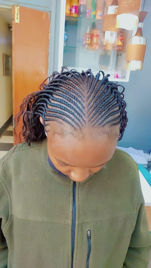 Cornrow style 51
