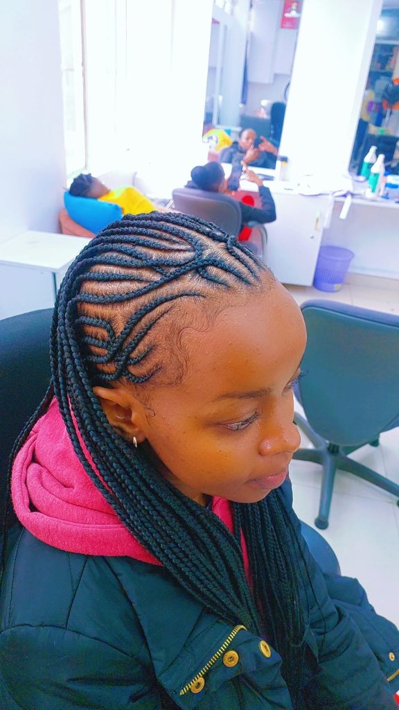 Cornrow style 44