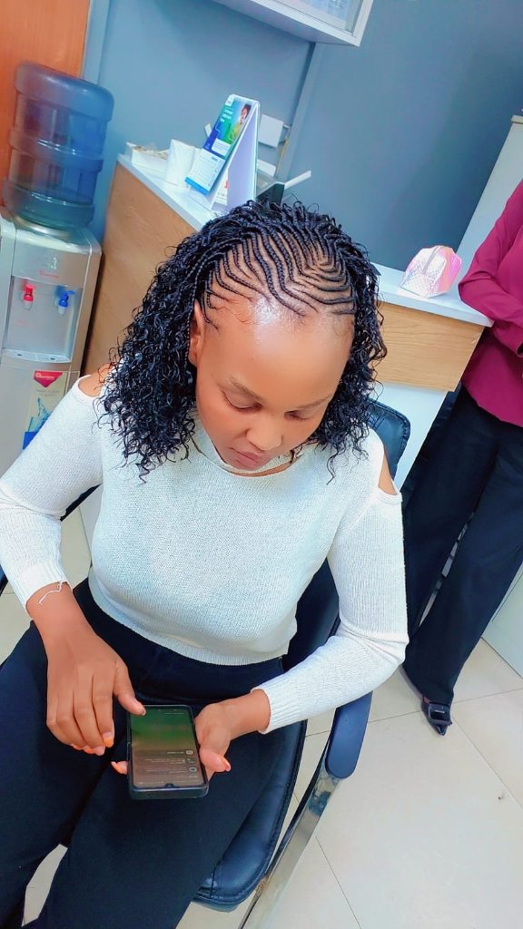 Cornrow style 94