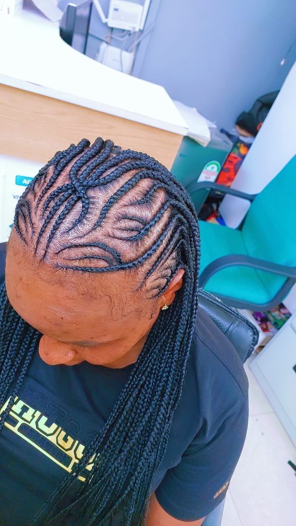 Cornrow style 32