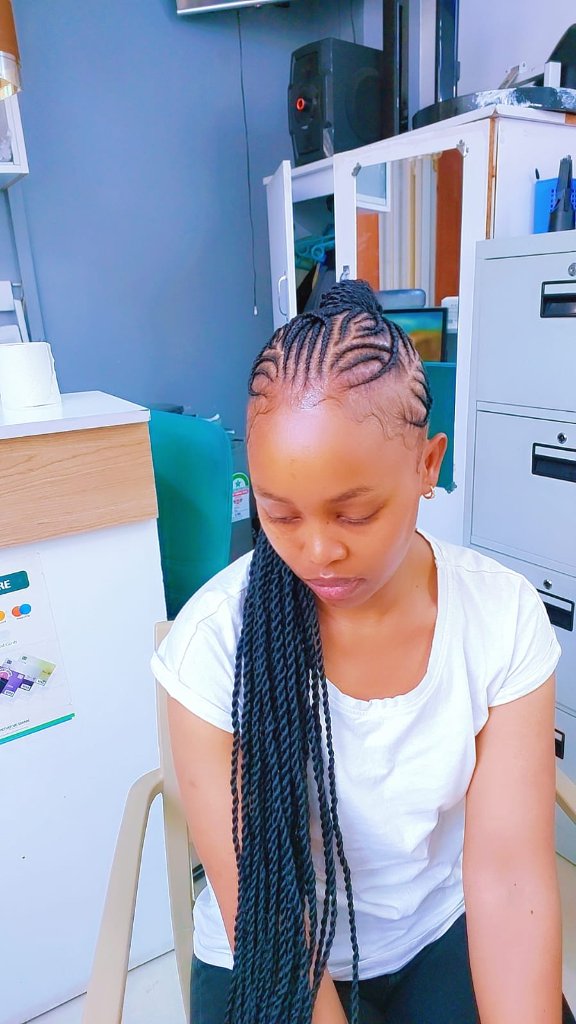 Cornrow style 62